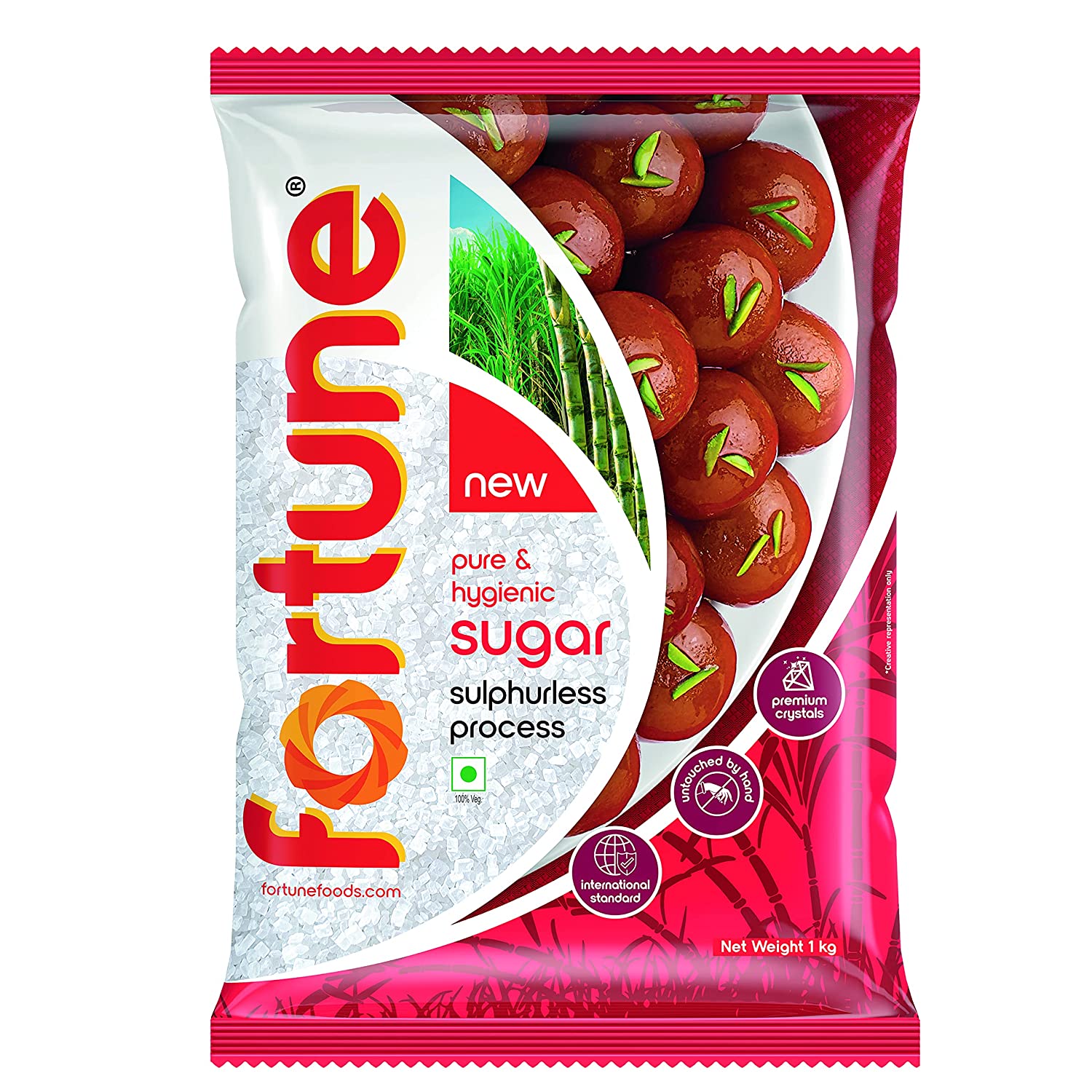 Fortune Pure & Hygienic sulphur Free Sugar