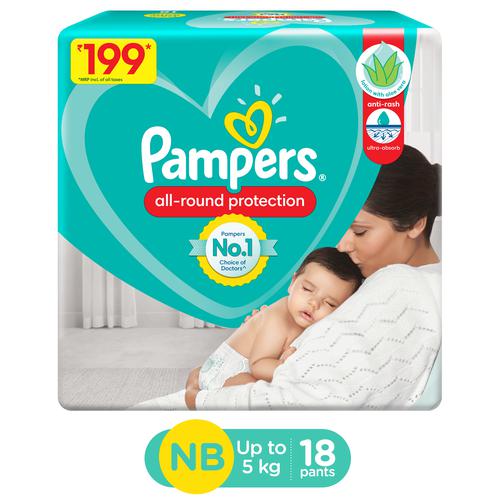 Pampers new born baby 18 PANTS