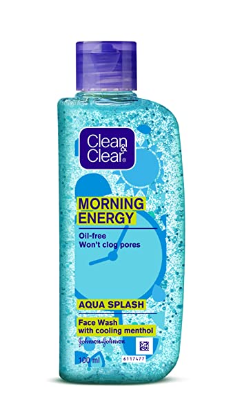 Clean & clear aqua splash face wash